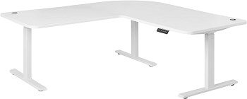 Hanover Electric L-Shaped Office Standing Desk