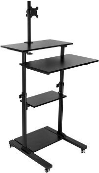 Mount-It Mobile Stand Up Desk review