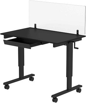S Stand Up Desk Store Crank Adjustable Height Standing Desk review