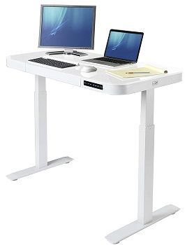Seville Classics Airlift Electric Standing Desk