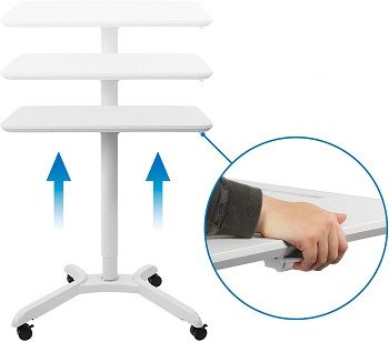 Mount-It! Standing Mobile Laptop Cart review