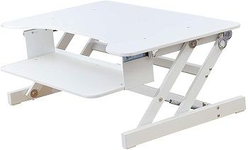 Rocelco 32” Height Adjustable Standing Desk Converter