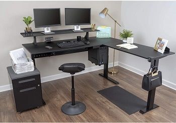 S Stand Up Desk Store Electric L-Shaped Desk review
