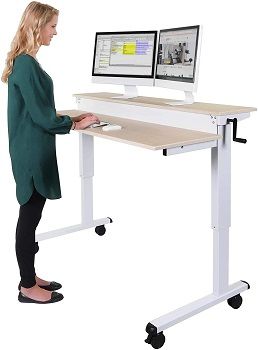 S Stand Up Desk Store Sit to Stand Up Computer Desk review