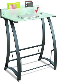 Safco Products Xpressions Glass Top Stand-Up Desk
