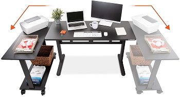 Stand Steady L-Shaped Tranzendesk Standing Desk review