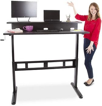 Stand Steady Tranzendesk 55’’ Dual Level Standing desk review