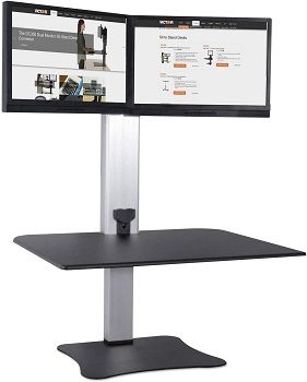 Victor High Rise Collection DC450 Electric Sit-Stand Workstation review