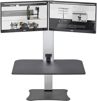 Victor High Rise Collection DC450 Electric Sit-Stand Workstation