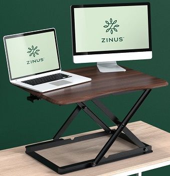 Zinus Molly Height Adjustable Desktop Workstation