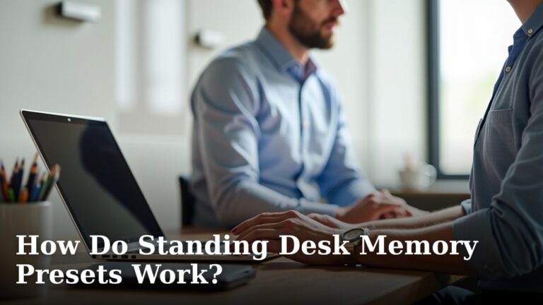 How Do Standing Desk Memory Presets Work?