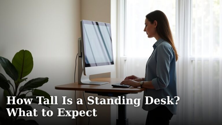 How Tall Is a Standing Desk? What to Expect