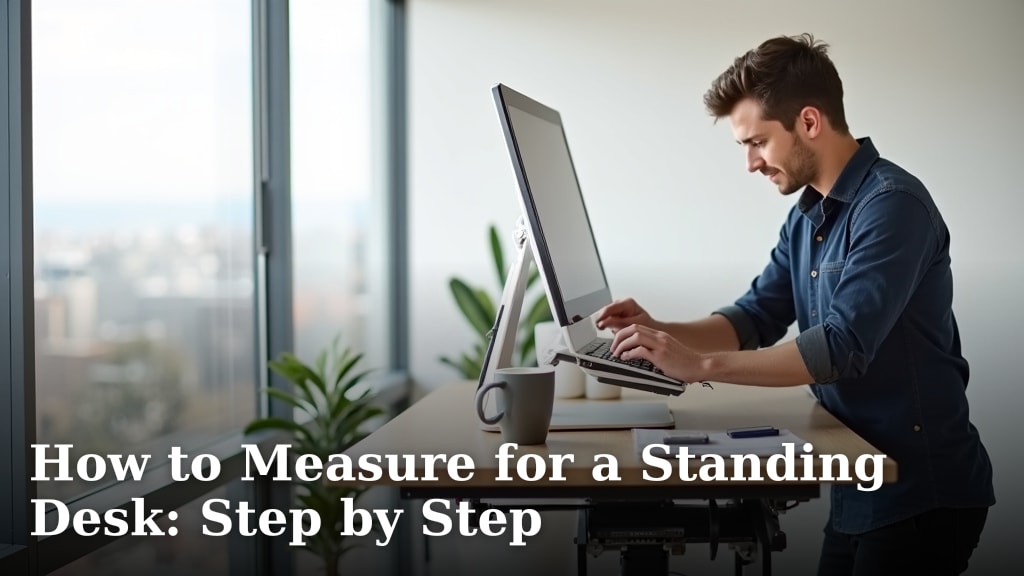How to Measure for a Standing Desk: Step by Step
