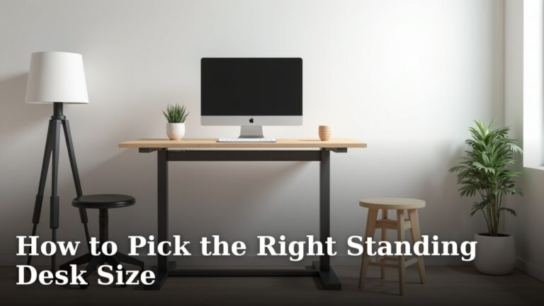 How to Pick the Right Standing Desk Size