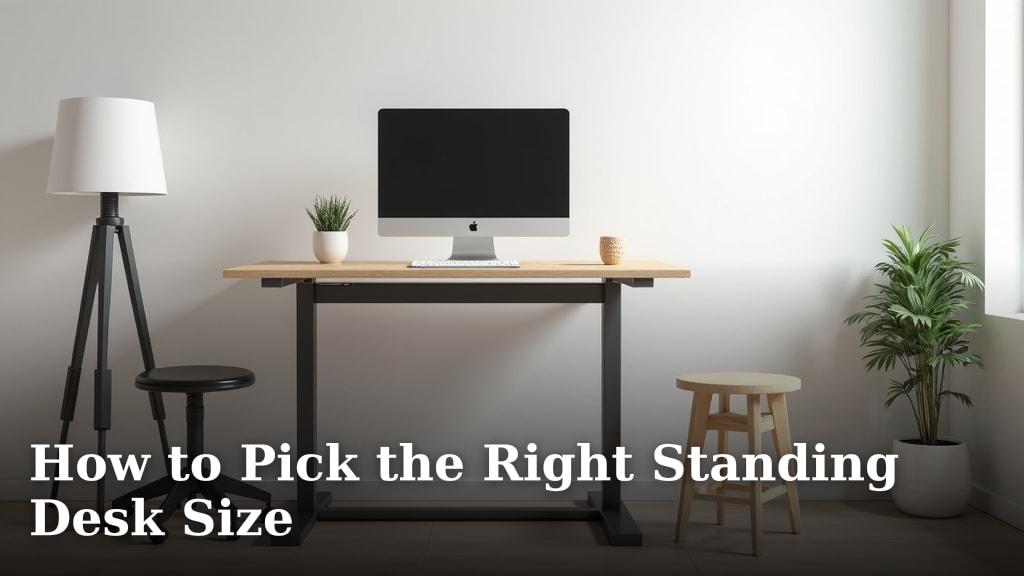How to Pick the Right Standing Desk Size