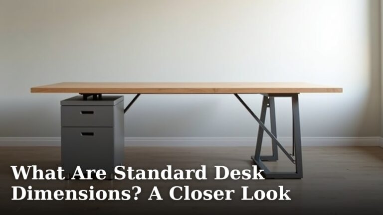 What Are Standard Desk Dimensions? A Closer Look