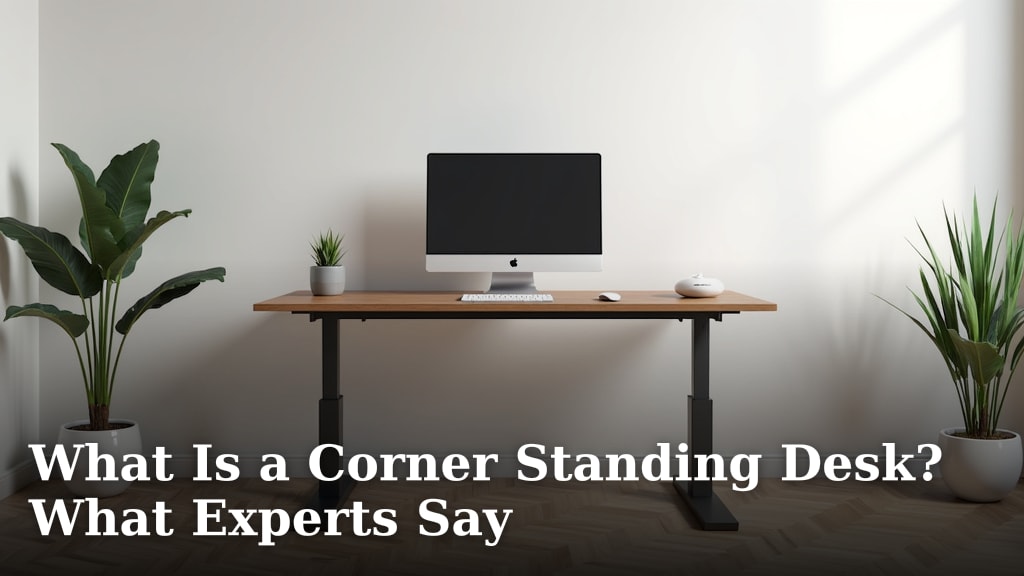 What Is a Corner Standing Desk? What Experts Say