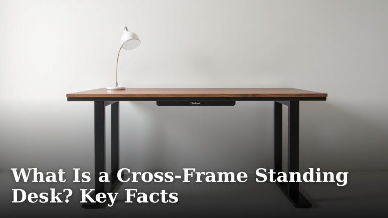 What Is a Cross-Frame Standing Desk? Key Facts