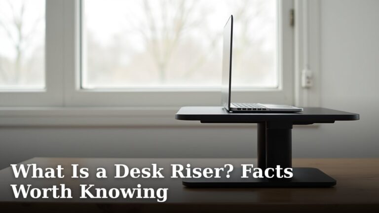 What Is a Desk Riser? Facts Worth Knowing