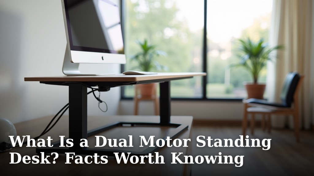 What Is a Dual Motor Standing Desk? Facts Worth Knowing