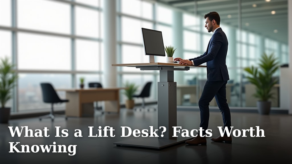 What Is a Lift Desk? Facts Worth Knowing