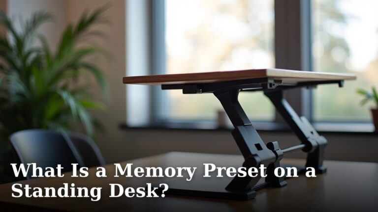 What Is a Memory Preset on a Standing Desk?