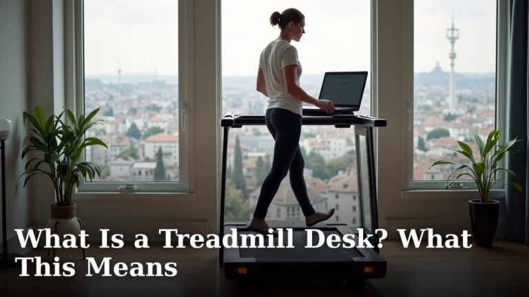 What Is a Treadmill Desk? What This Means