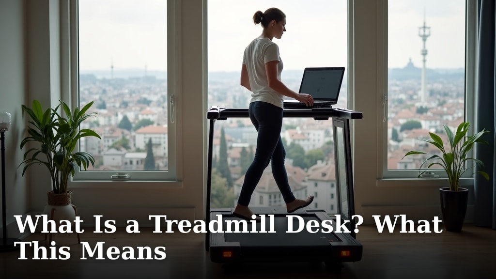 What Is a Treadmill Desk? What This Means