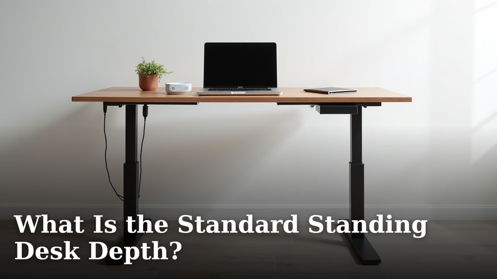 What Is the Standard Standing Desk Depth?