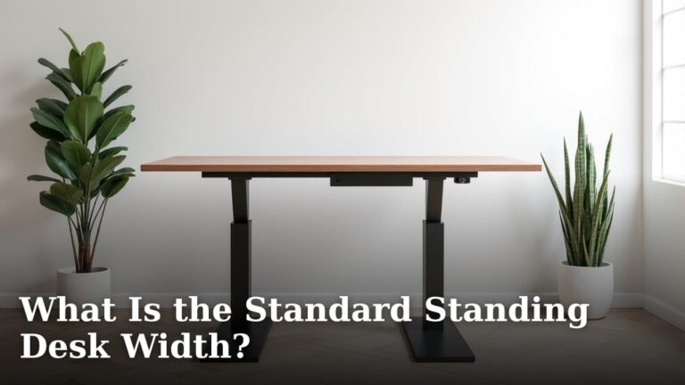 What Is the Standard Standing Desk Width?