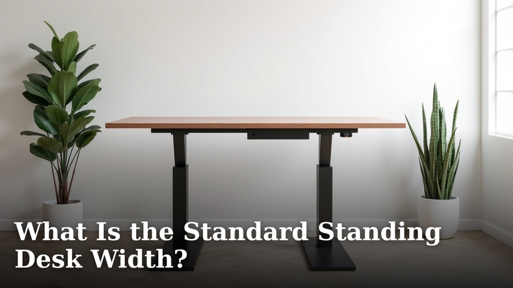 What Is the Standard Standing Desk Width?