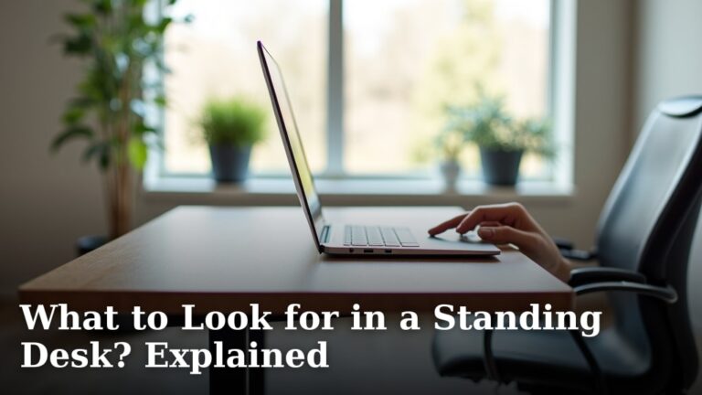 What to Look for in a Standing Desk? Explained